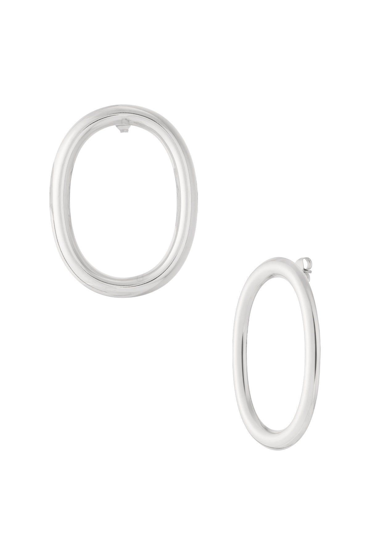 Oval Hoop earrings
