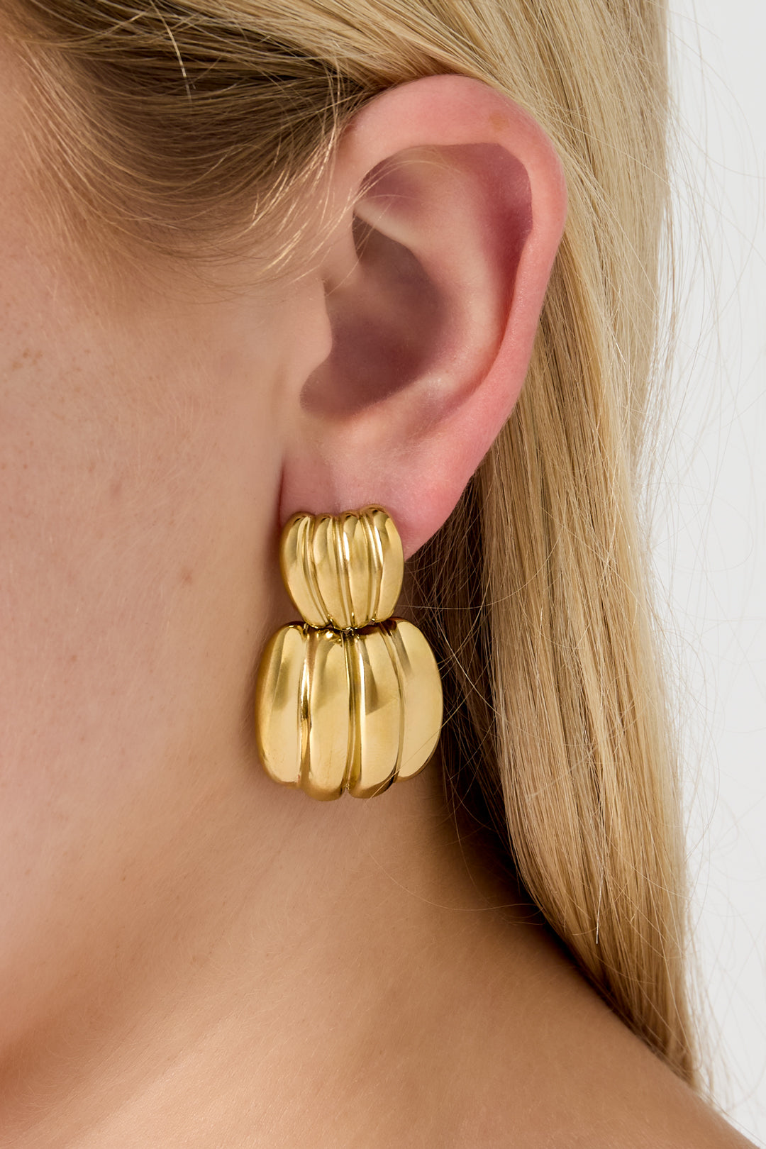 Stainless Steel Stud Earrings Geometric Casual Daily Simple Series Women's jewelry