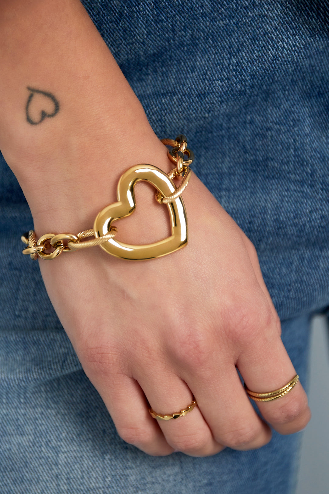 Chain of hearts Bracelet
